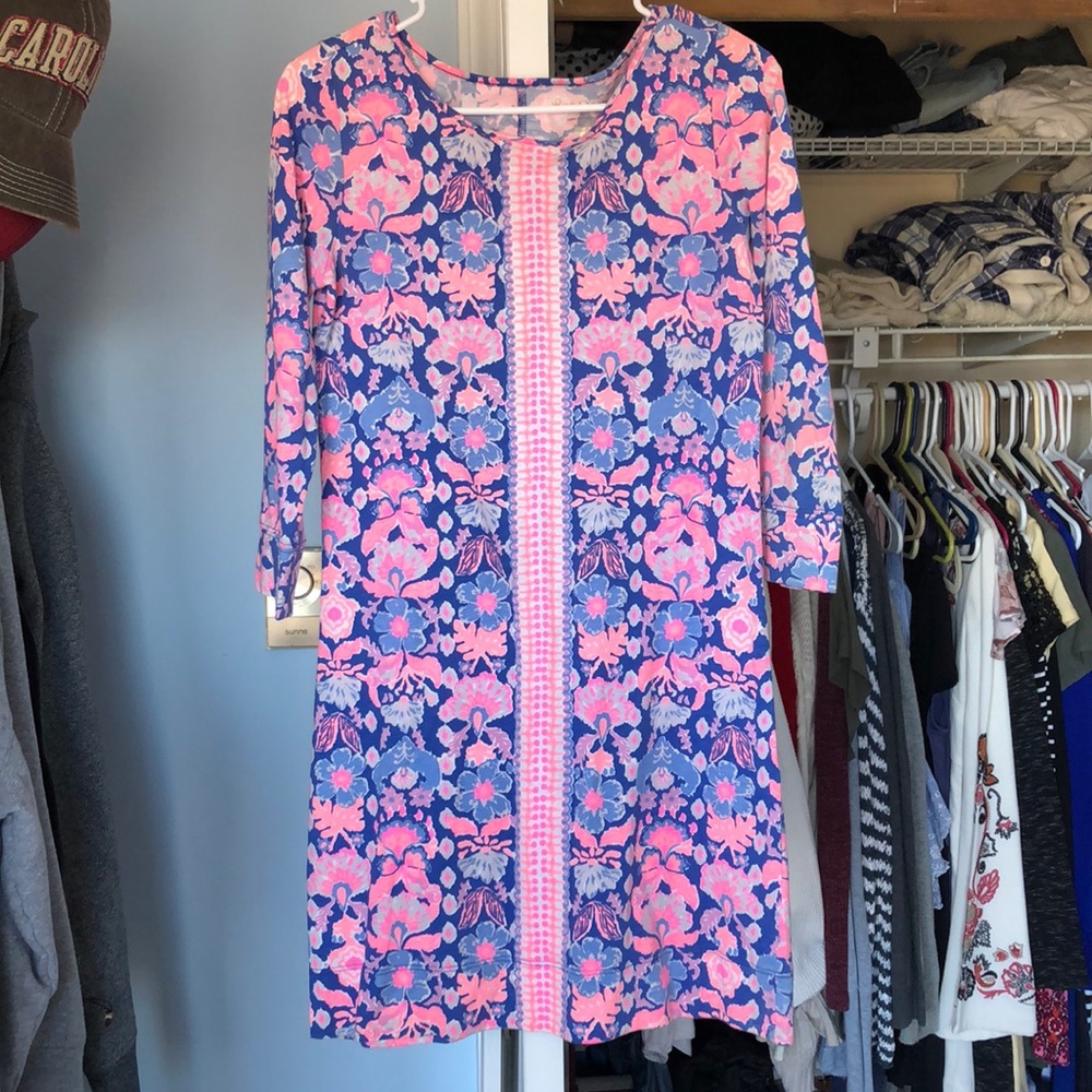 Lily Pulitzer 3/4 sleeve shift dress